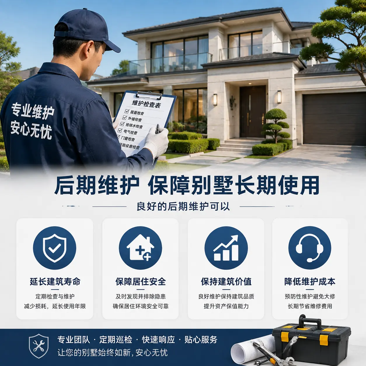 别墅建造公司推荐： 黔西南 施工质量的关键要素