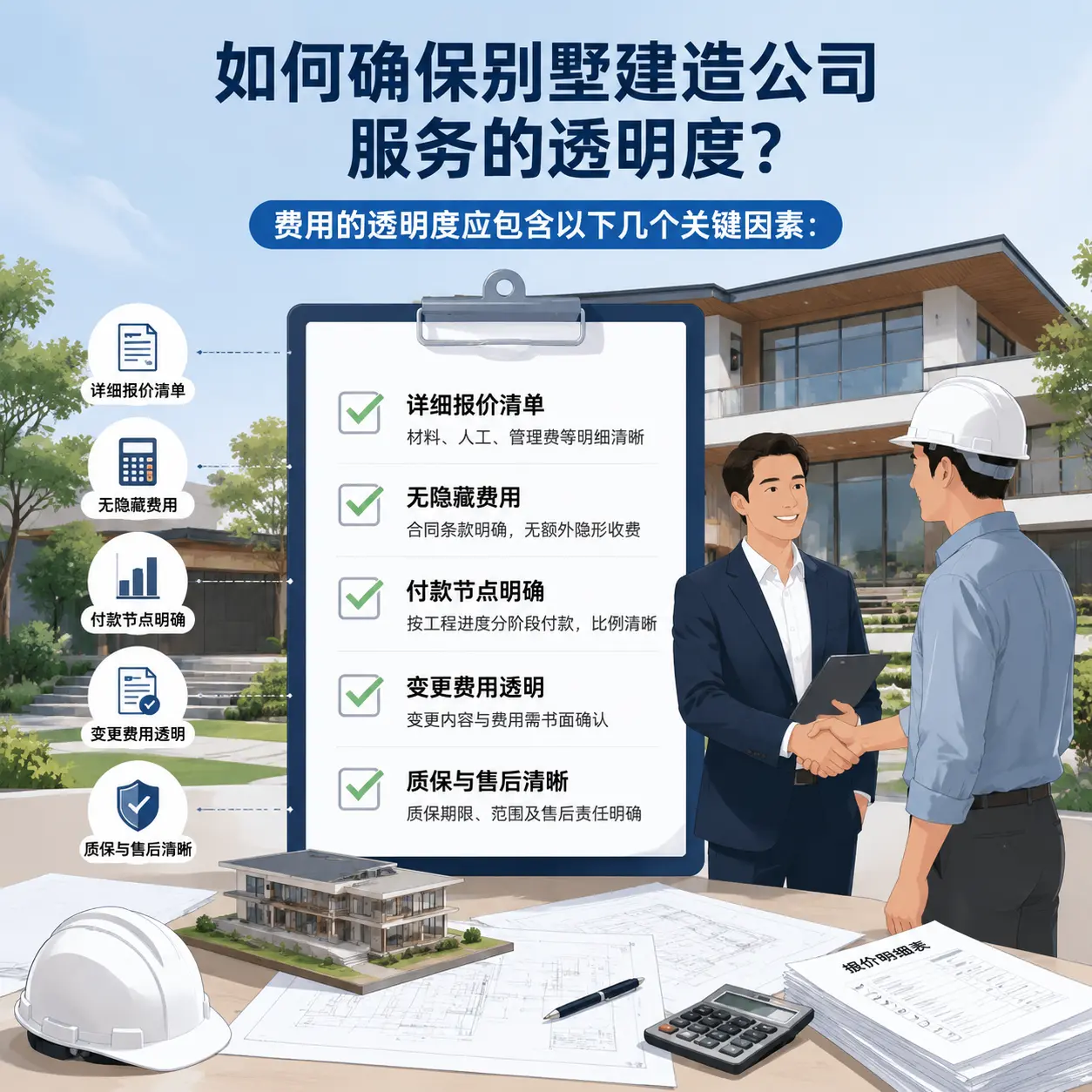 在 黔西南 如何确保别墅建造公司服务的透明度?