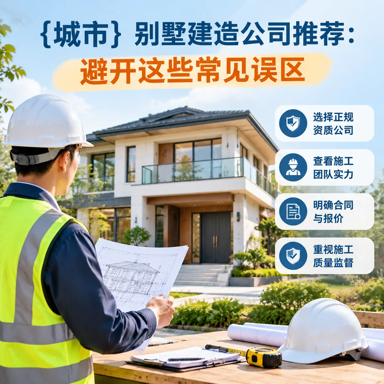 黔西南 别墅建造公司推荐:避开这些常见误区