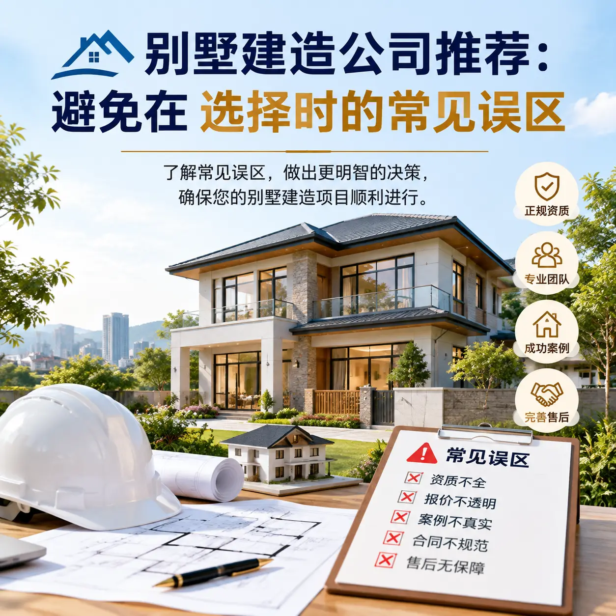 别墅建造公司推荐:避免在 黔西南 选择时的常见误区