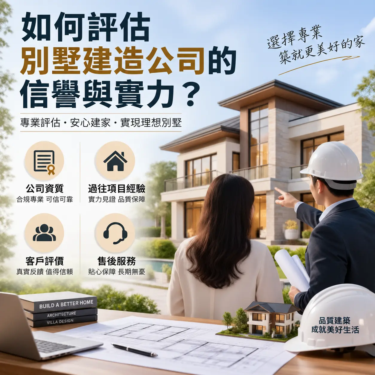 如何评估 黔西南 别墅建造公司的信誉与实力?