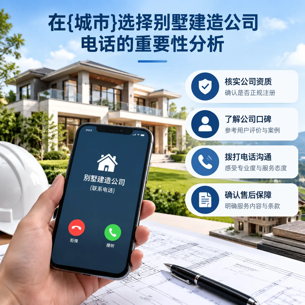 在黔西南选择别墅建造公司电话的重要性分析