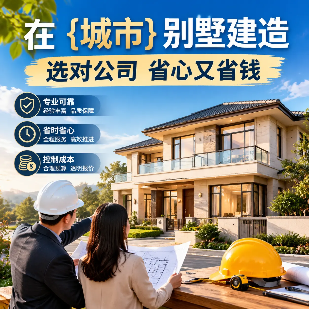 在 黔西南 别墅建造，选对公司省心又省钱