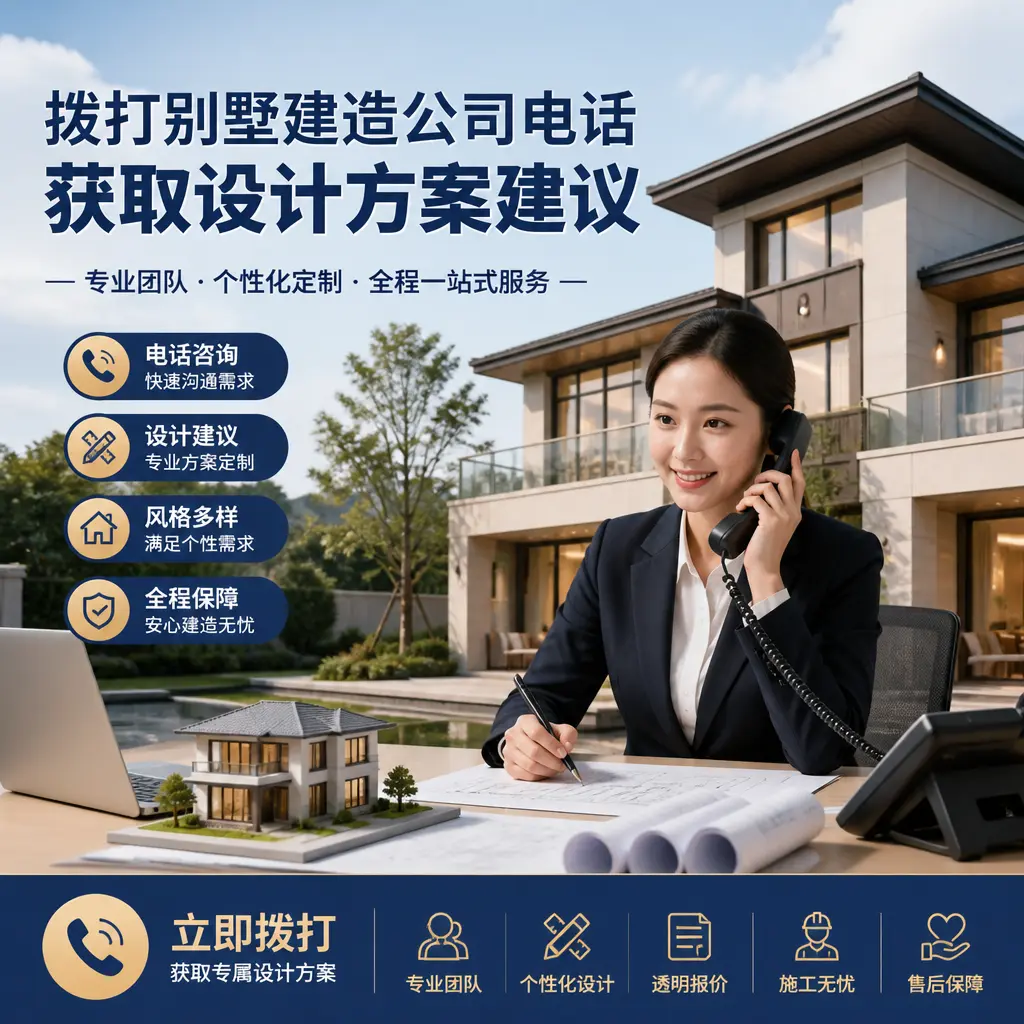 拨打黔西南别墅建造公司电话,获取设计方案建议