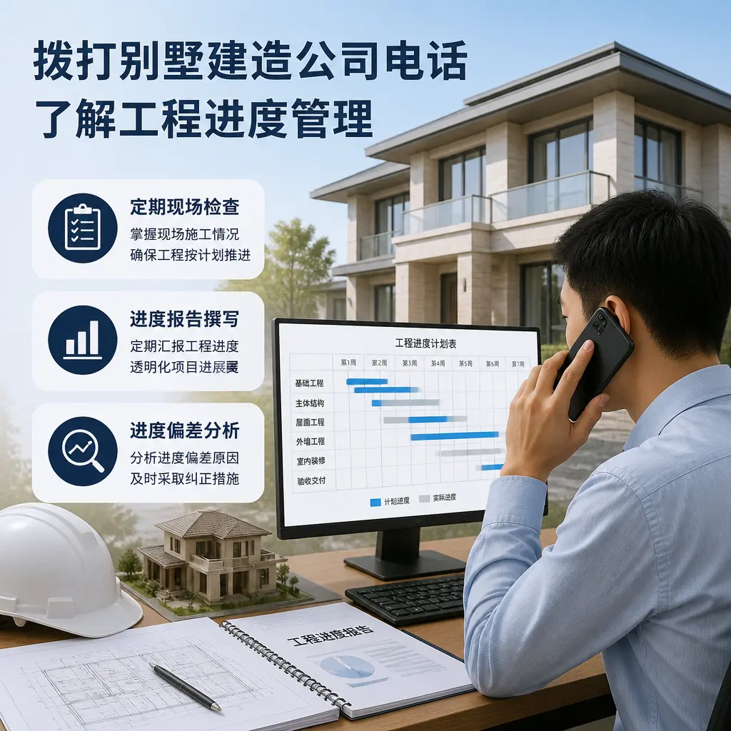 拨打黔西南别墅建造公司电话,了解工程进度管理