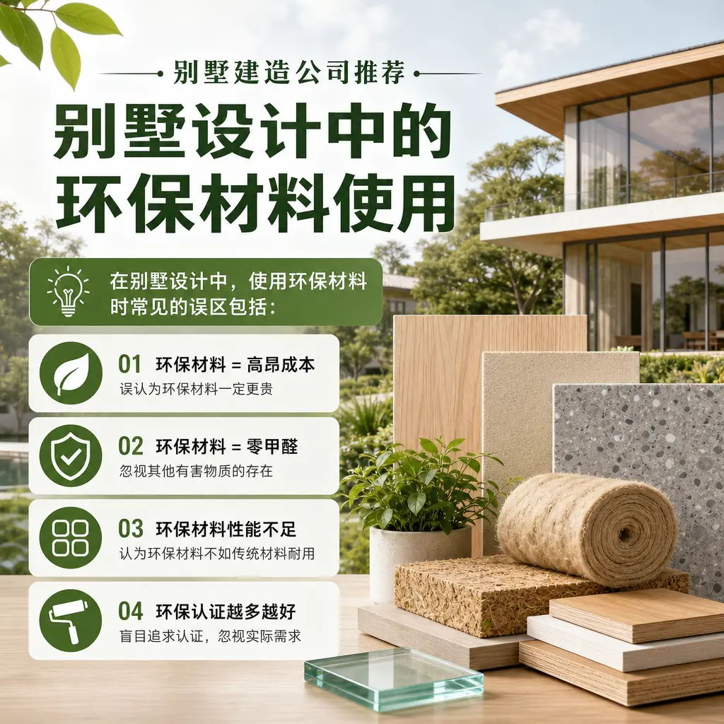别墅建造公司推荐： 黔西南 别墅设计中的环保材料使用